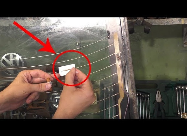 Чиним обогрев заднего стекла ВАЗ-2107 своими руками. Часть 1